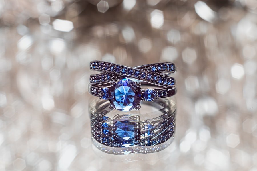 Photo Blue Sapphire Birthstone Jewellery