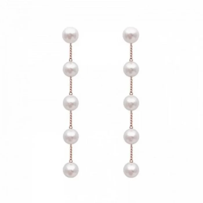 Elegant Faux Pearl Earrings, Classic Bridal Accessory, Bridesmaid Jewelry, Timeless Pearl Drops
