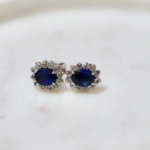 White gold, Diana, Ceylon blue sapphires