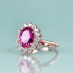 Princess Diana Pink Sapphire Ring