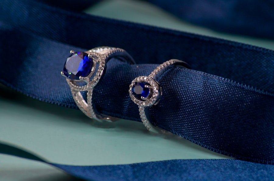 Photo Blue Sapphire Ring